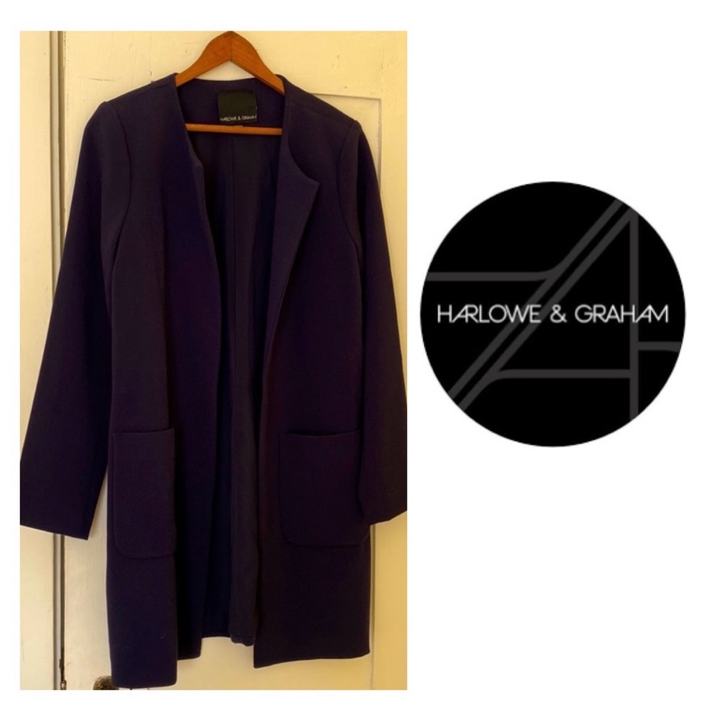 Harlowe & Graham suit coat. Size small. Retail price $119. Great value